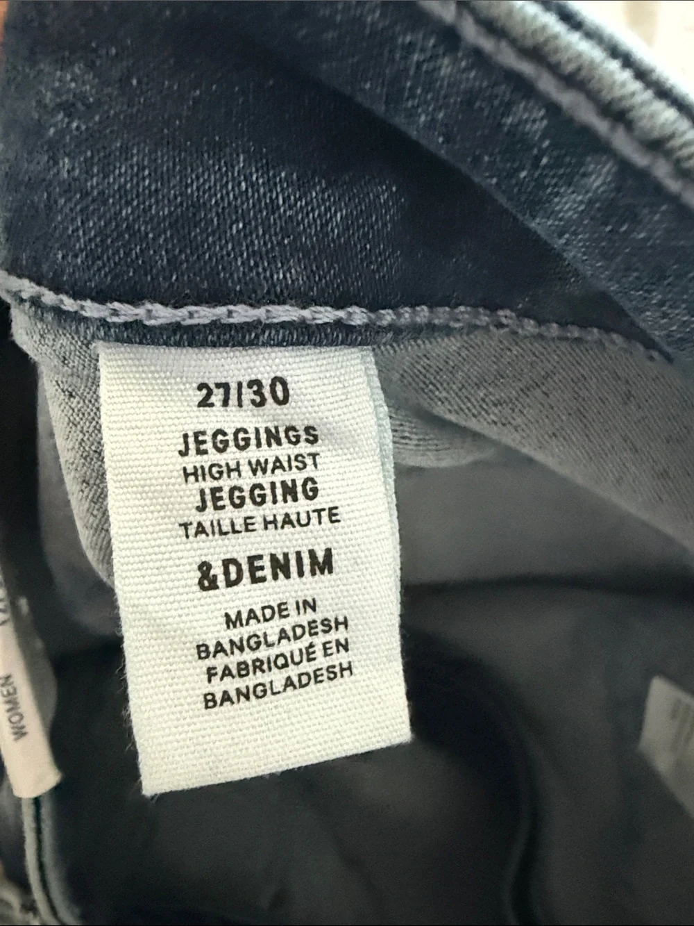 H&M Straight Leg Jeans in Mid Blue